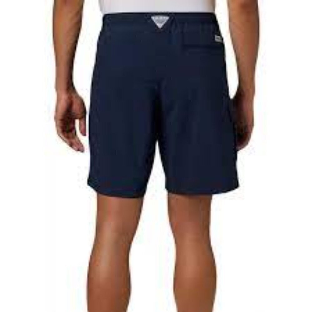 Columbia Blue Bahama Nylon Cargo Lightweight PFG 8"Outdoor Fishing XXL Shorts